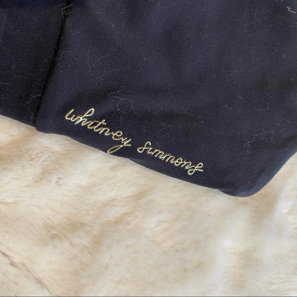 (XS) Whitney Simmons x Gymshark Sports Bra Black Extra Small - Picture 6 of 13